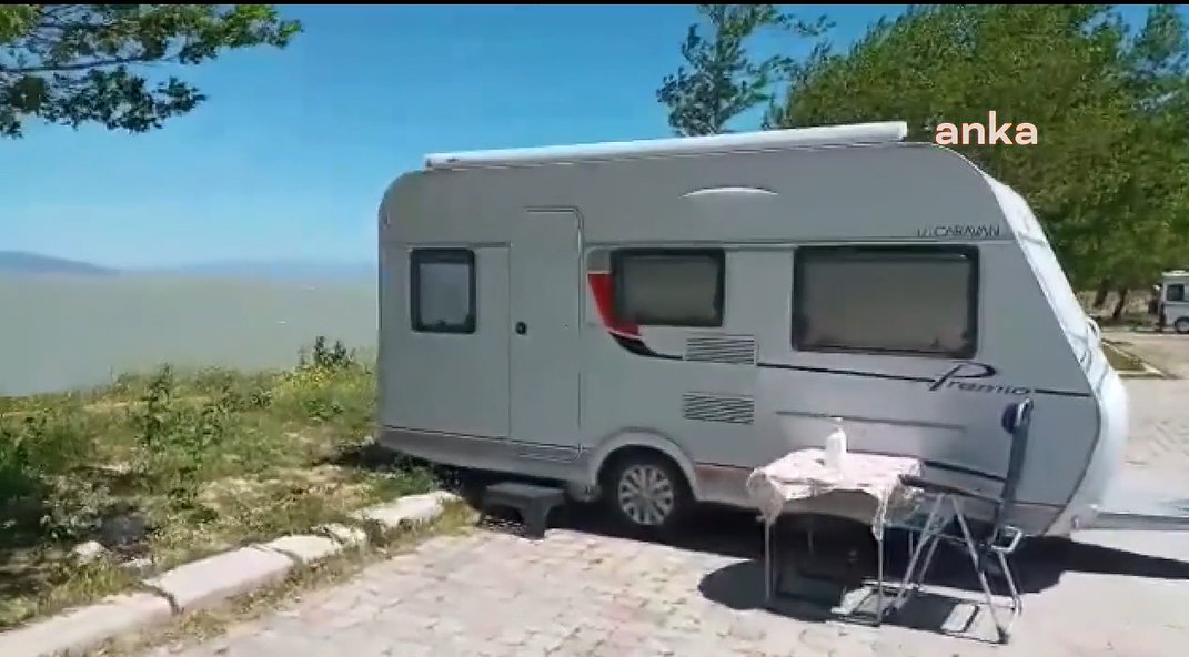 Tam kapanmada karavan hayatı