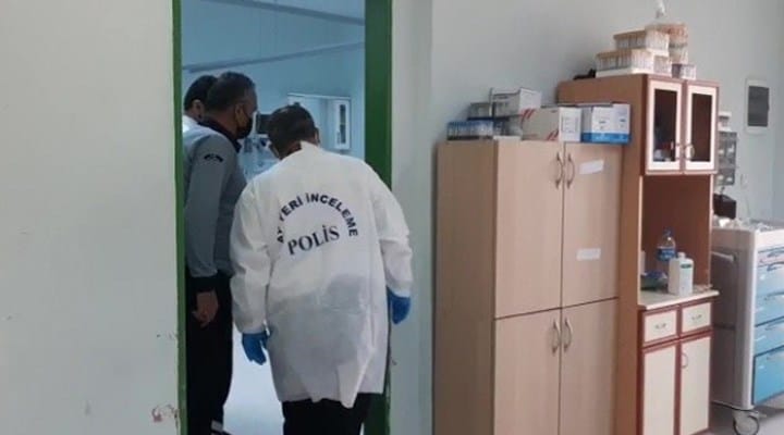 Samsun'da hastanede oksijen tüpü patladı!