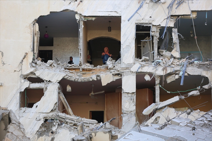 Birleşmiş Milletler: 10 bine yakın Filistinli evlerini terk etmek zorunda kaldı