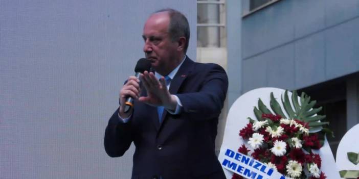 Muharrem İnce: Yarım kalan bir işimiz var