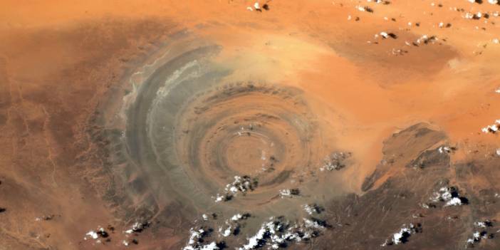 Fransız astronot, uzaydan Sahra Çölü’nün fotoğrafını paylaştı