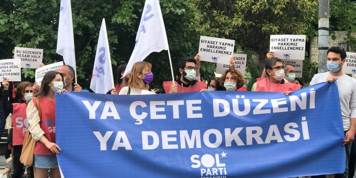 Sol Parti: Karşımıza örmeye çalıştığınız o duvardan tuğlaları tek tek SOL çekecek