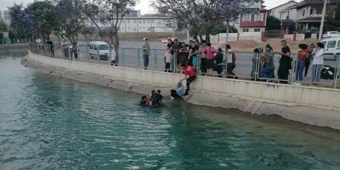 Sulama kanalına düşen ikizlerden biri boğuldu