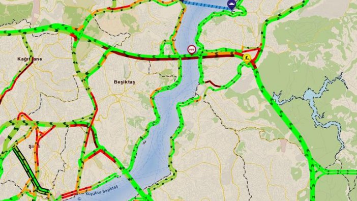 İstanbullular dikkat! FSM'de iki şerit kapalı!