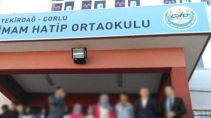 Tekirdağ Çorlu'da İmam Hatip'te müdür yardımcısı dayağından kaçan çocuk büfeye sığındı!