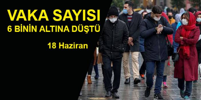 Sağlık Bakanlığı, 18 Haziran 2021 güncel koronavirüs tablosunu paylaştı