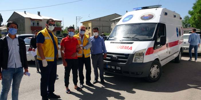 Ambulansla YKS sınavına götürüldü