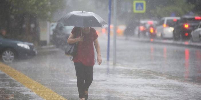 Meteoroloji'den sağanak uyarısı