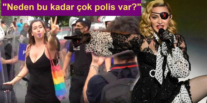 Madonna'dan İstanbul paylaşımı