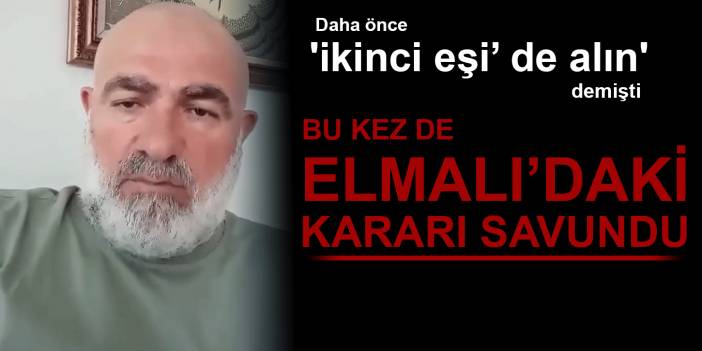 GATA’nın eski başhekim yardımcısı Ali Edizer Elmalı'daki kararı savundu