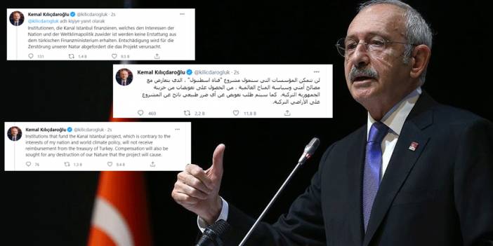 Kılıçdaroğlu Erdoğan'a 5 dilde yanıt verdi