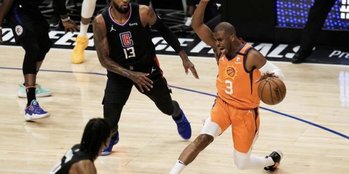 Chris Paul yıldızlaştı, NBA'de Phoneix Suns 28 yıl sonra finale yükseldi