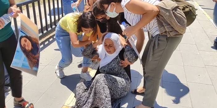 Ordu'ya yürüyen Gülistan Doku'nun annesi fenalaştı