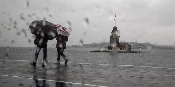 İstanbul için kuvvetli sağanak uyarısı