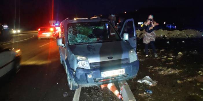 Kaza yerinde ölçüm yapan polis,  otomobil  çarpması sonucu şehit oldu