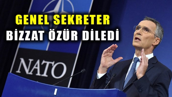 NATO Genel Sekreteri Stoltenberg Cumhurbaşkanı Erdoğan'dan özür diledi