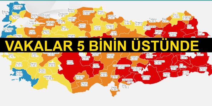 Sağlık Bakanlığı 12 Temmuz vaka tablosunu açıkladı: