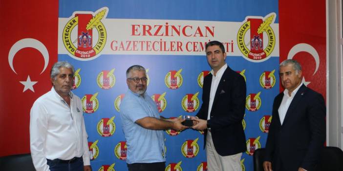 Kartal Belediye Başkanı Gökhan Yüksel'den Erzincan Basınına Ziyaret