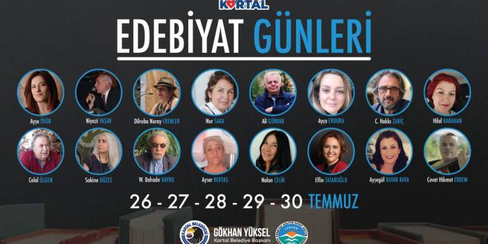 Kartal Edebiyat Günleri başlıyor