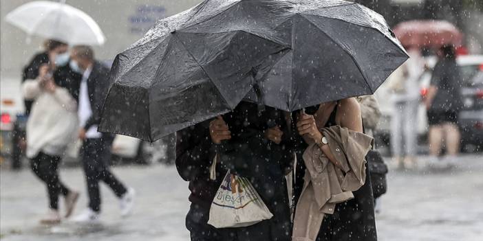 Meteoroloji'den il il sağanak yağış uyarısı