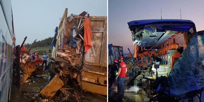 Manisa'da 6 kişinin hayatını kaybettiği kazada TIR şoförü tutuklandı