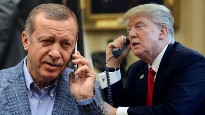 Cumhurbaşkanı Erdoğan, ABD Başkanı Trump ile telefonda görüştü