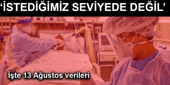 Sağlık Bakanlığı 13 Ağustos koronavirüs vaka tablosunu açıkladı