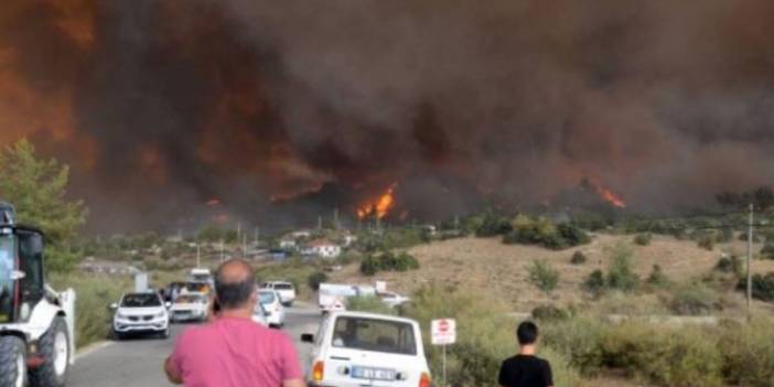 Aydın'da bir yangın daha! Bir mahalle tahliye edildi