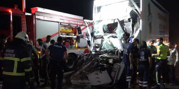 Düzce'de trafik kazası: 1 ölü