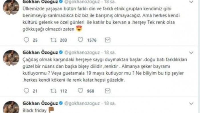 Gökhan Özoğuz’dan Black Friday tepkisi