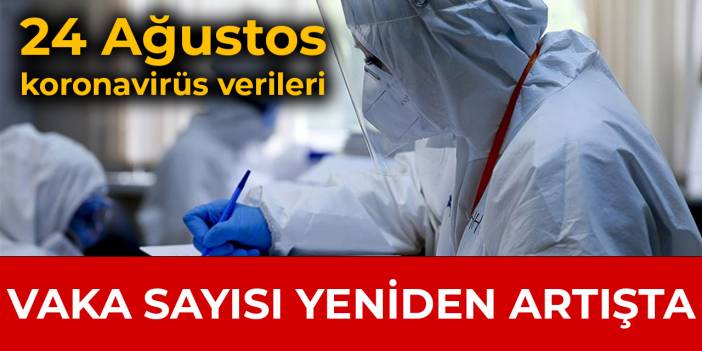 Sağlık Bakanlığı 24 Ağustos koronavirüs vakalarını açıkladı