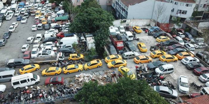 Şikayetler arttı, yediemin otoparkları taksilerle doldu