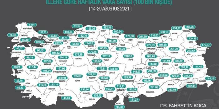 TTB üyesi Yaman: Bakanlığın risk haritası gerçeği yansıtmıyor