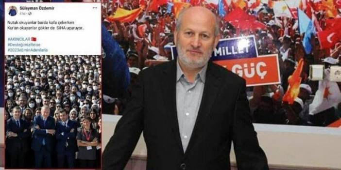 AKP'li başkanın 'Nutuk' paylaşımına tepki yağdı: Özür diledi