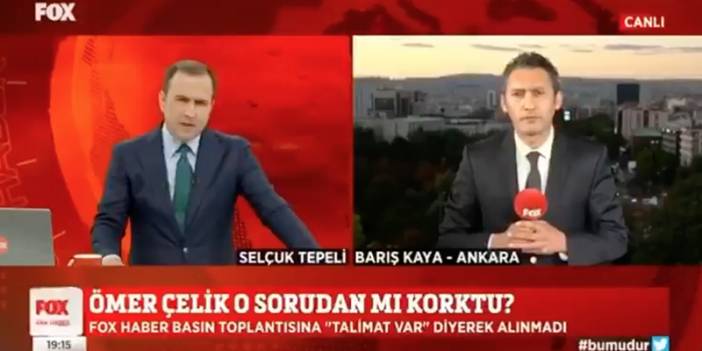 FOX TV muhabirine AKP'den ambargo