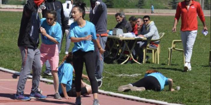 Spor Bilimleri Fakültesi'nde bayıltan sınav