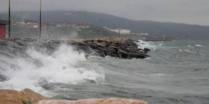 Meteoroloji'den 3 bölge için fırtına uyarısı