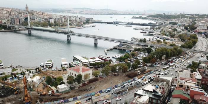 İstanbul'un göbeğinde İSKİ kazısında tarihi keşif