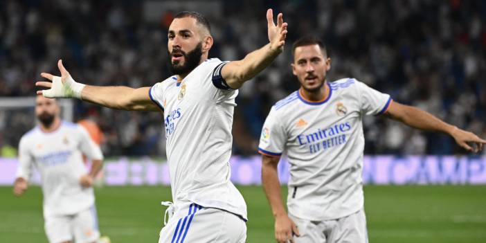 Benzama hat-trick yaptı, Real Madrid farklı kazandı