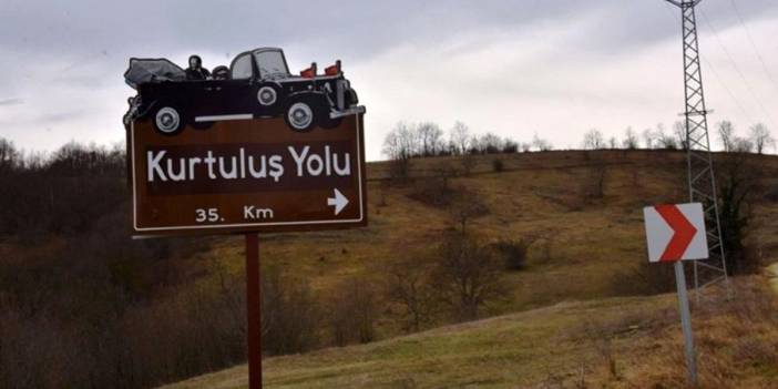 AKP'li belediye 6 yılda Atatürk'ün kurtuluş yolunu tamamlayamadı..