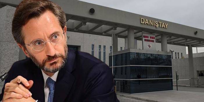 Danıştay'dan Fahrettin Altun'a kötü haber