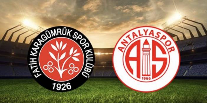 Karagümrük Antalyaspor Canlı Anlatım