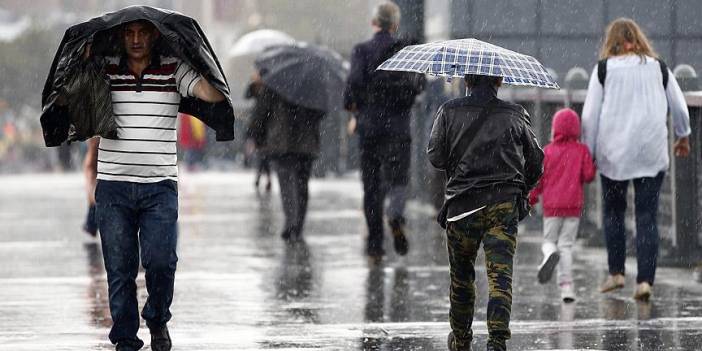 Meteoroloji'den şiddetli sağanak uyarısı