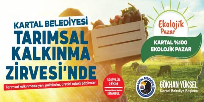 Kartal Belediyesi Tarımsal Kalkınma Zirvesi’nde