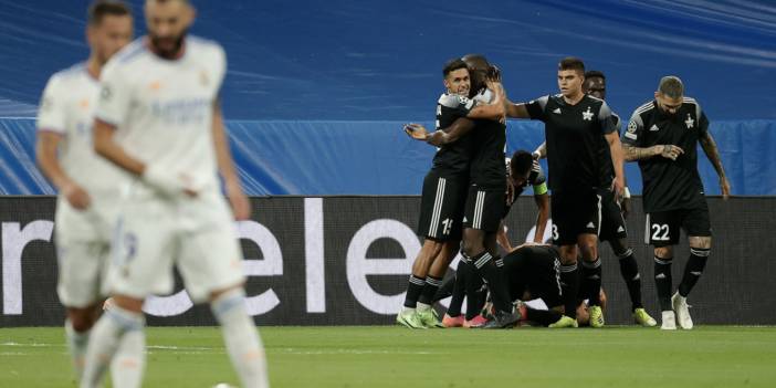 Şampiyonlar Ligi'nde gecenin sürprizi:  Real Madrid 1-2 Sheriff Tiraspol