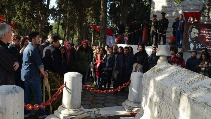 Vatan Şairi Namık Kemal mezarı başında anıldı