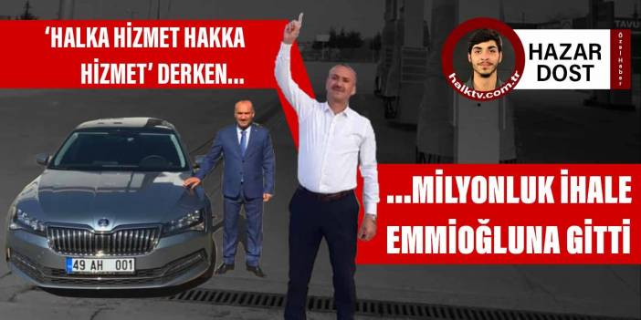 5 bin nüfuslu Sungu'da 1 milyon 400 bin TL'lik petrol ihalesi de akrabaya gitmiş