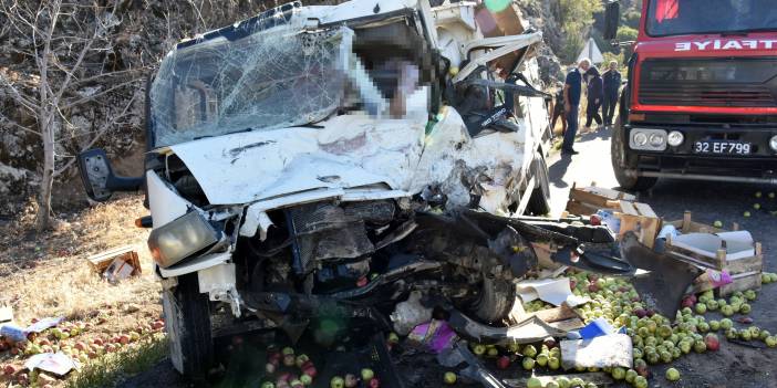 Isparta'da korkunç kaza! 1 ölü, 5 yaralı