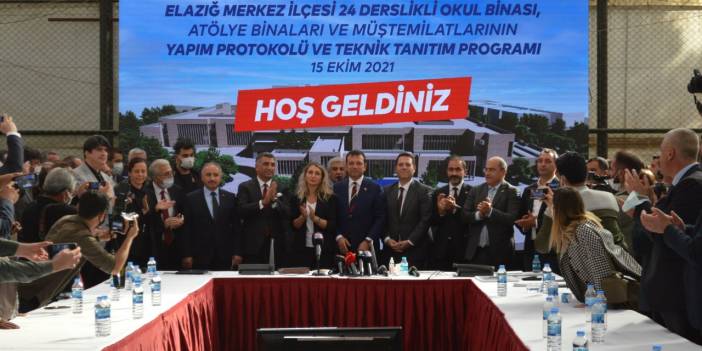 İBB, Elazığ depreminde hasar gören okulun yerine yenisini yapacak