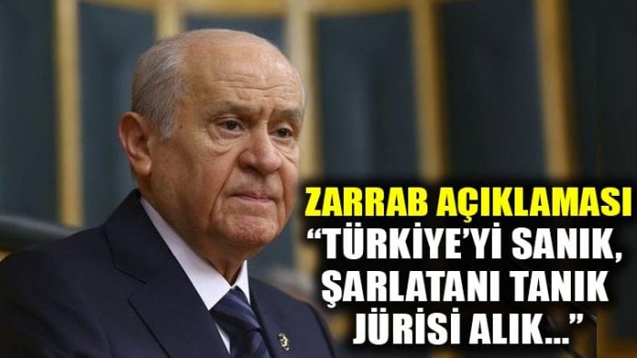 Devlet Bahçeli: Biz demiyoruz suç yoktur, şarlatan yargılanmasın